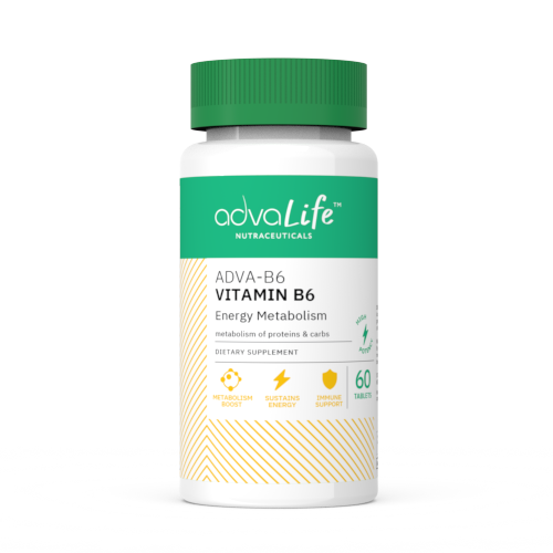Comprimés de Vitamine B6 (bouteille de 60 comprimés) Comprimés de Vitamine B6 (bouteille de 60 comprimés)