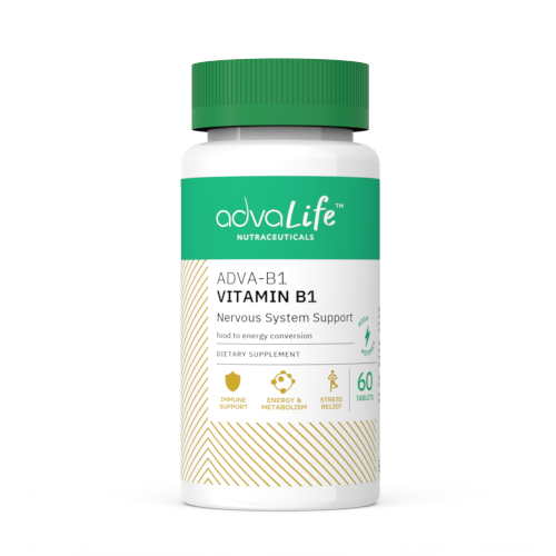 Comprimés de Vitamine B1 (bouteille de 60 comprimés) Comprimés de Vitamine B1 (bouteille de 60 comprimés)
