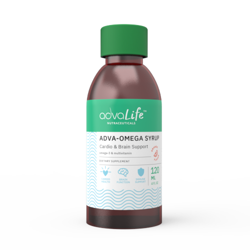 Sirop Omega-3 + Multivitamines (bouteille de 120ml)