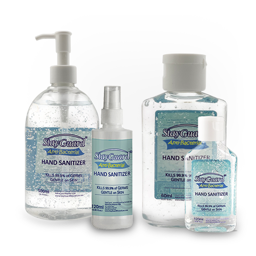 Désinfectant pour les Mains (4 bouteilles)