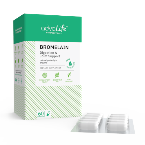 Bromelain Capsules (1 box and 1 blister)