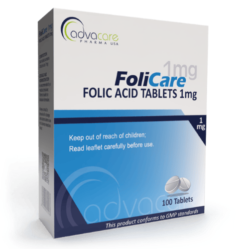 Comprimidos de Ácido Fólico (caja de 100 comprimidos) Comprimidos de Ácido Fólico (caja de 100 comprimidos)
