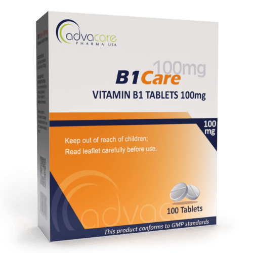 Comprimidos de Vitamina B1 (caja de 100 comprimidos) Comprimidos de Vitamina B1 (caja de 100 comprimidos)