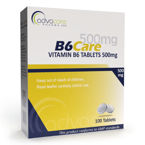 Comprimidos de Vitamina B6 (caja de 100 comprimidos) Comprimidos de Vitamina B6 (caja de 100 comprimidos)