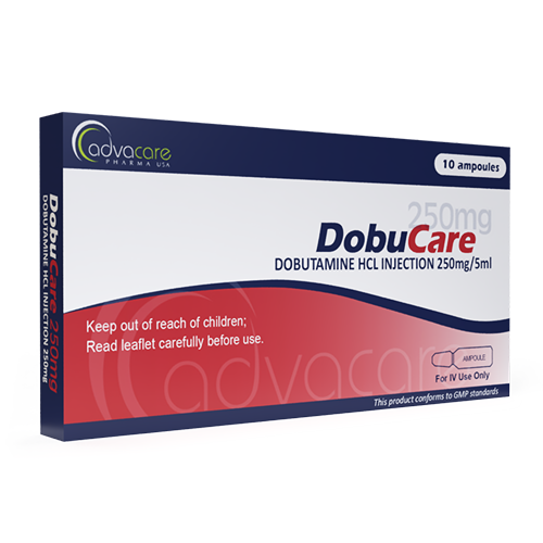 Inyección de Dobutamina HCl (caja de 10 ampollas)