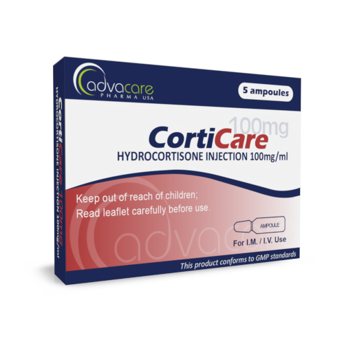 Inyección de Hidrocortisona (caja de 5 ampollas) Inyección de Hidrocortisona (caja de 5 ampollas)