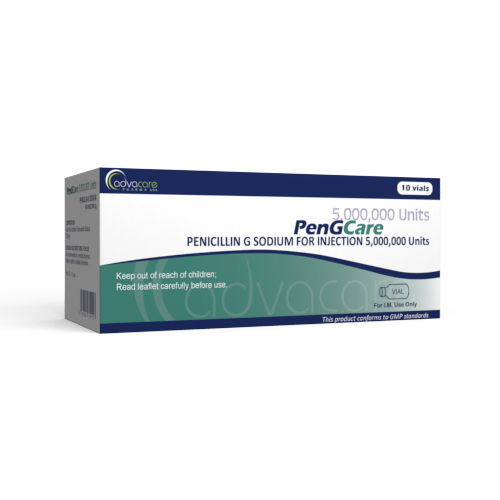 Penicilina G Sódica para Inyección (caja de 10 frascos)
