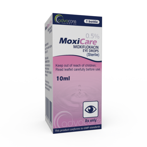 Gotas Oftálmicas de Moxifloxacina (caja de 1 frasco)