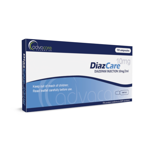 Inyección de Diazepam (caja de 10 ampollas)
