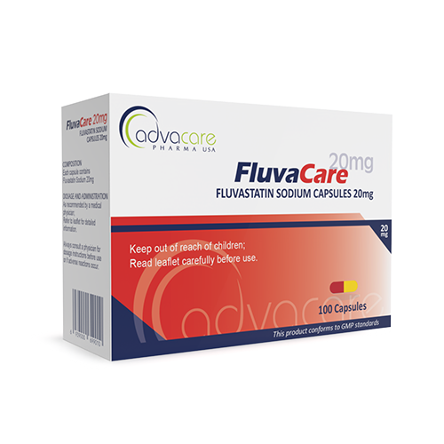 Cápsulas de Fluvastatina Sódica (caja de 100 cápsulas) Cápsulas de Fluvastatina Sódica (caja de 100 cápsulas)