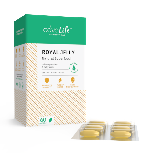 Capsules de Gelée Royale (1 boîte et 1 blister)