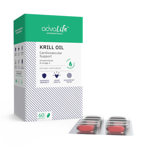 Capsules d'Huile de Krill (1 boîte et 1 blister)