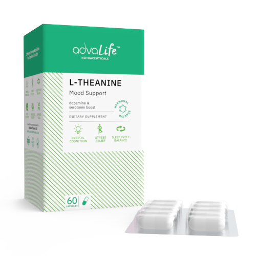 Capsules de L-Théanine (1 boîte et 1 blister)