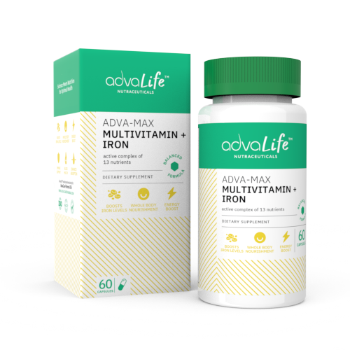 Capsules de Multivitamines + Fer (1 boîte et 1 bouteille) Capsules de Multivitamines + Fer (1 boîte et 1 bouteille)