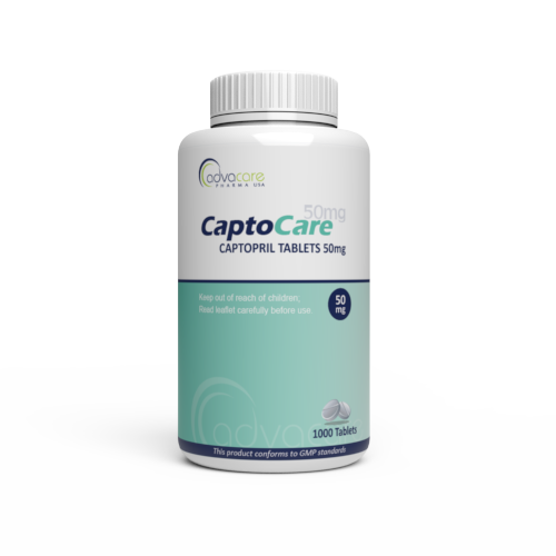 Comprimido de Captopril (frasco de 1000 comprimidos) Comprimido de Captopril (frasco de 1000 comprimidos)