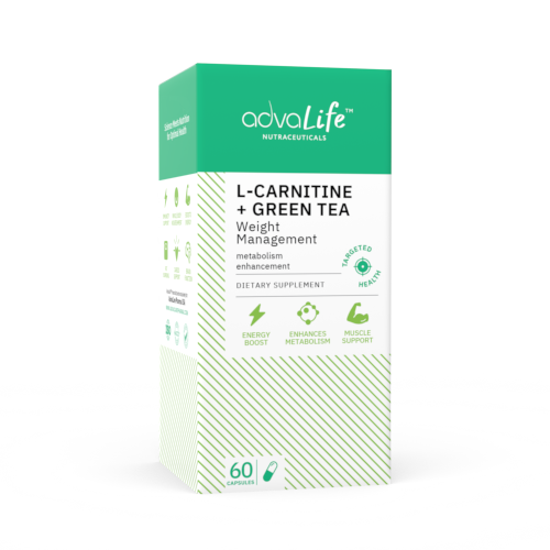 Capsules de L-Carnitine + Thé Vert (boîte de bouteilles) Capsules de L-Carnitine + Thé Vert (boîte de bouteilles)