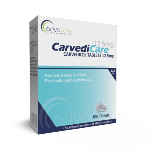 Comprimés de Carvédilol (boîte de 100 comprimés) Comprimés de Carvédilol (boîte de 100 comprimés)