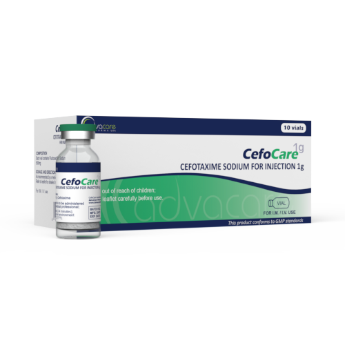 Cefotaxima Sódica para Inyección (1 caja y 1 frasco) Cefotaxima Sódica para Inyección (1 caja y 1 frasco)