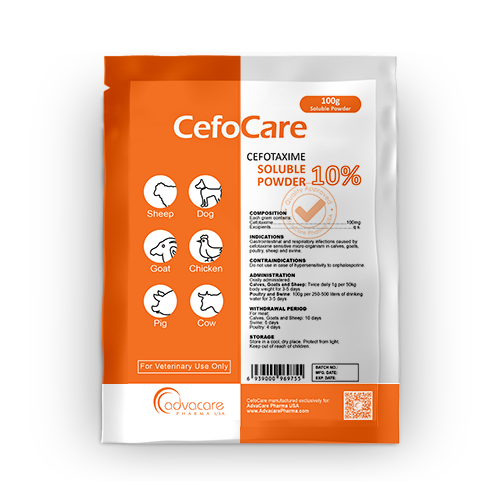 Poudre Soluble de Cefotaxime (1 sac) Poudre Soluble de Cefotaxime (1 sac)