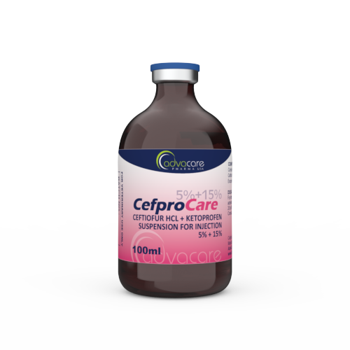 Suspension de Ceftiofur HCl + Kétoprofène (1 flacon)