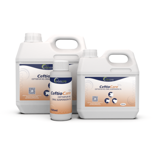 Suspensión Oral de Ceftiofur HCl (100ml botella, 500botella de ml y 1botella de L)