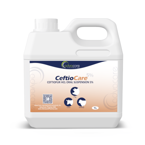 Suspensión Oral de Ceftiofur HCl (1 botella)