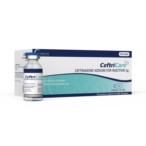 Ceftriaxone Sodium for Injection (1 box and 1 vial) Ceftriaxone Sodium for Injection (1 box and 1 vial)