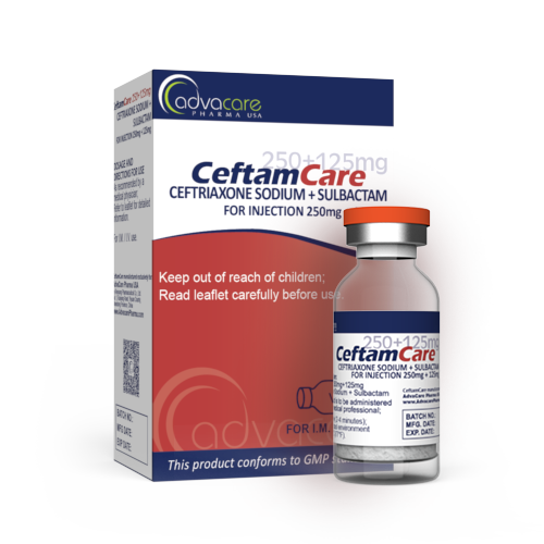 Ceftriaxone + Sulbactam for Injection (box of 1 vial) Ceftriaxone + Sulbactam for Injection (box of 1 vial)