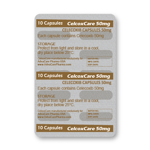 Cápsulas de Celecoxib (blíster de 10 cápsulas)