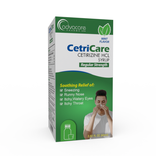 Jarabe de Cetirizina HCl (caja de 1 frasco) Jarabe de Cetirizina HCl (caja de 1 frasco)