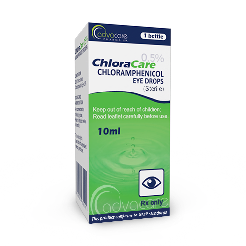 Chloramphenicol Eye Drops (box of 1 bottle)