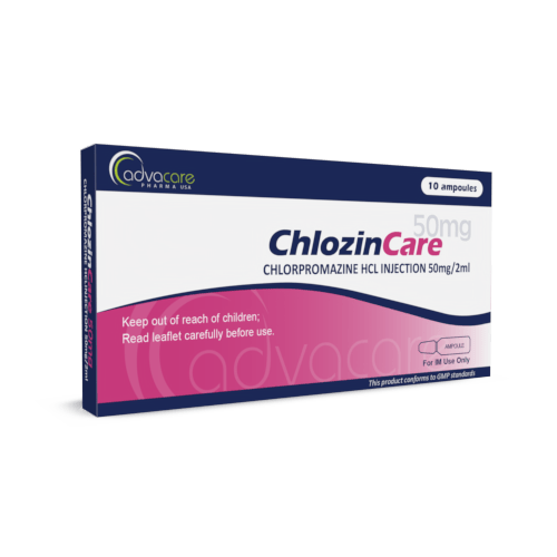 Injection de Chlorpromazine HCl (boîte de 10 ampoules)