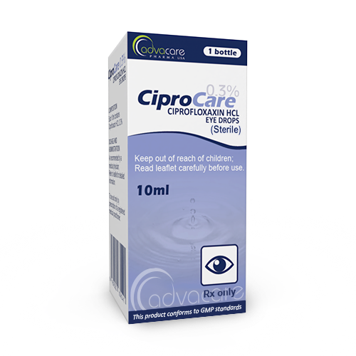 Gouttes Oculaires de Ciprofloxacine HCl (boîte de 1 flacon) Gouttes Oculaires de Ciprofloxacine HCl (boîte de 1 flacon)