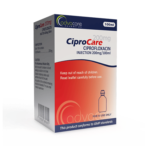 Injection de Ciprofloxacine (boîte de 1 flacon)