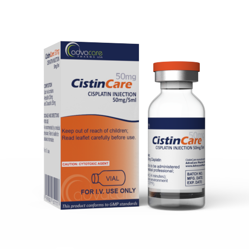 Injection de Cisplatine (1 boîte et 1 flacon)