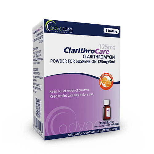 Claritromicina para Suspensión Oral (caja de 1 frasco) Claritromicina para Suspensión Oral (caja de 1 frasco)