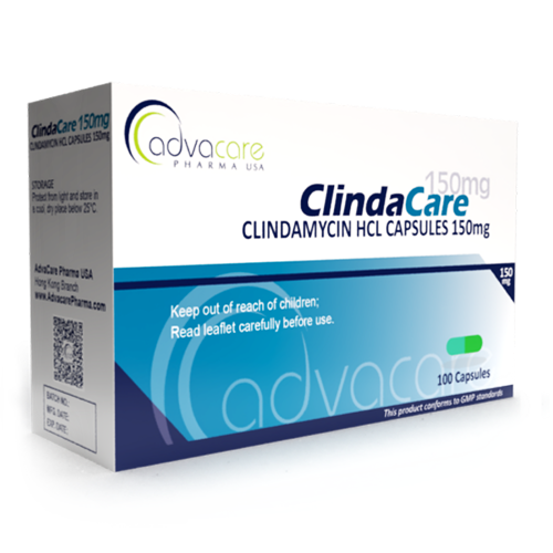Clindamycin HCl Capsules (box of 100 capsules) Clindamycin HCl Capsules (box of 100 capsules)
