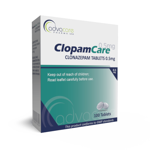 Comprimés de Clonazépam (boîte de 100 comprimés)