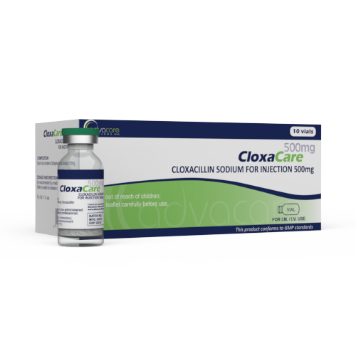 Cloxacillin Sodium for Injection (1 box and 1 vial)