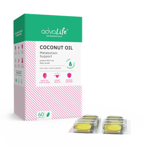Coconut Oil Capsules (1 box and 1 blister)