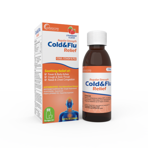 Cold Syrup (1 box and 1 bottle)
