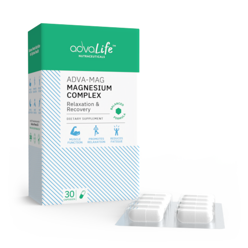 Capsules de Complexe de Magnésium (1 boîte et 1 blister)