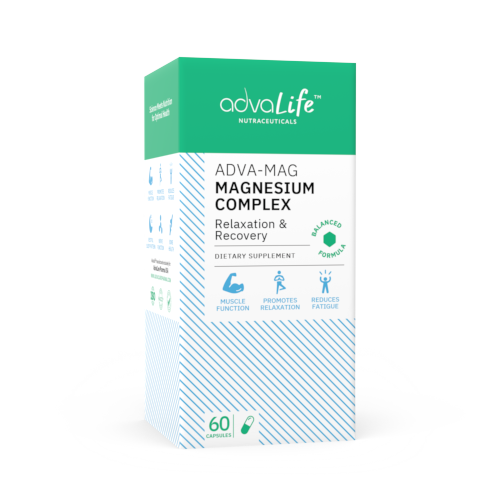 Capsules de Complexe de Magnésium (boîte de bouteilles)