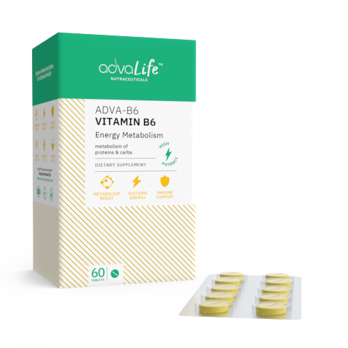 Comprimés de Vitamine B6 (1 boîte et 1 blister)