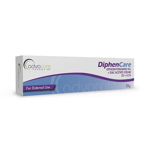 Crème de Diphenhydramine HCl + Acétate de Zinc (boîte de 1 tube)