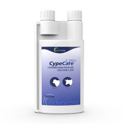 Solution Pour-On de Cyperméthrine (1 bouteille)