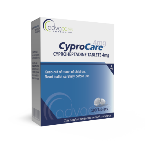 Cyproheptadine Tablets (box of 100 tablets)