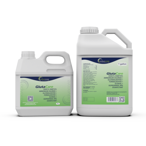 Didecyl Dimethyl Ammonium Chloride + Glutaraldehyde + Formaldehyde + Glyoxal + Isopropanol 99% Disinfectant (1L bottle and 1 gallon bottle) Didecyl Dimethyl Ammonium Chloride + Glutaraldehyde + Formaldehyde + Glyoxal + Isopropanol 99% Disinfectant (1L bottle and 1 gallon bottle)