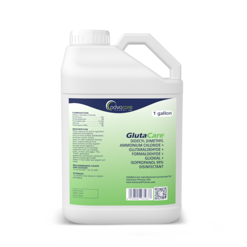 Desinfectante de Didecil Dimetil Amonio Cloruro + Glutaraldehído + Formaldehído + Glicóxido + Isopropanol 99% (1 botella)