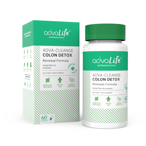 Cápsulas de Limpieza Intensiva para el Colon Detox (1 caja y 1 frasco)